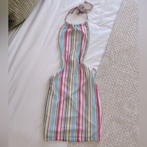 Knitted style - backless dress/cover up